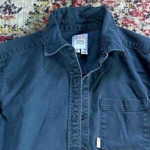 Topo Designs Navy Dirt Shirt, size M